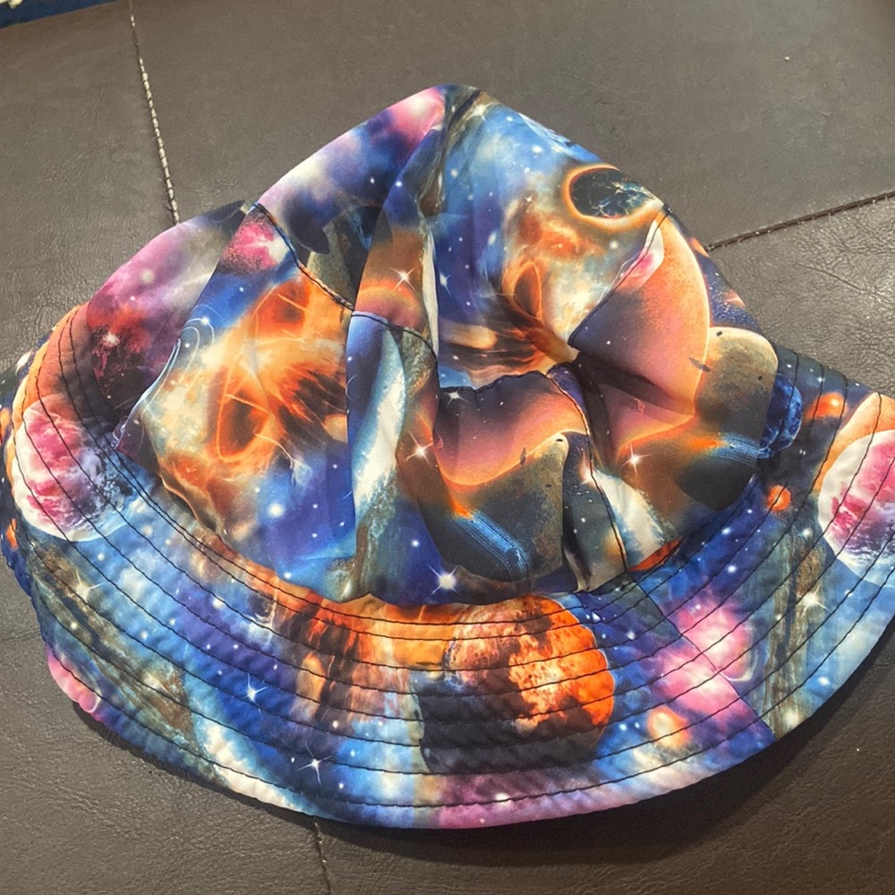Outer space bucket hat